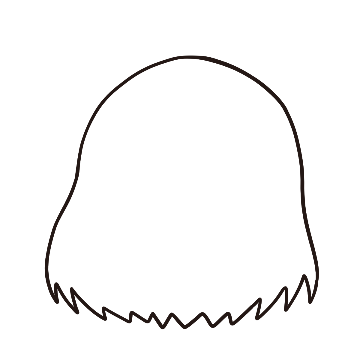 髪型2